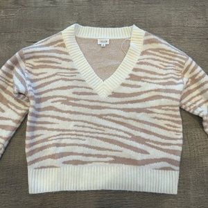 Le Lis Zebra Sweater